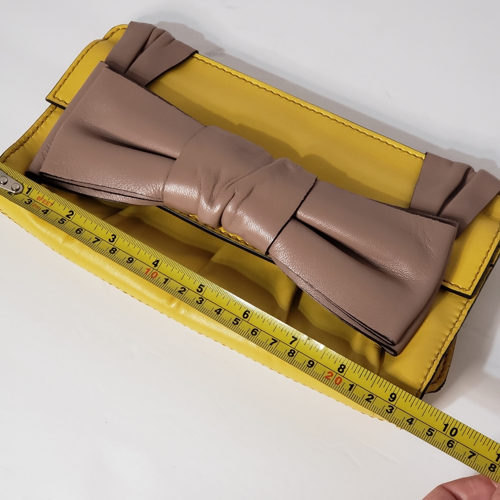 🎊HP!🎊2.23.18🎊Lamb skin leather clutch 👛 - Picture 7 of 8